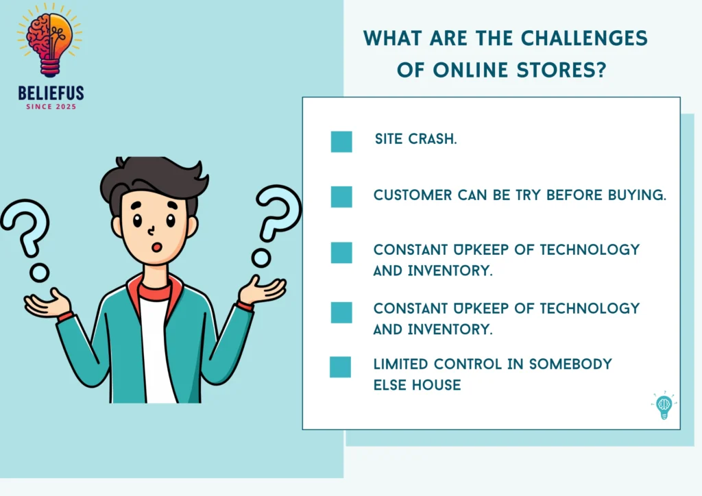 Challenges of e-commerce business, Online stores, E-commerce Website, Online business